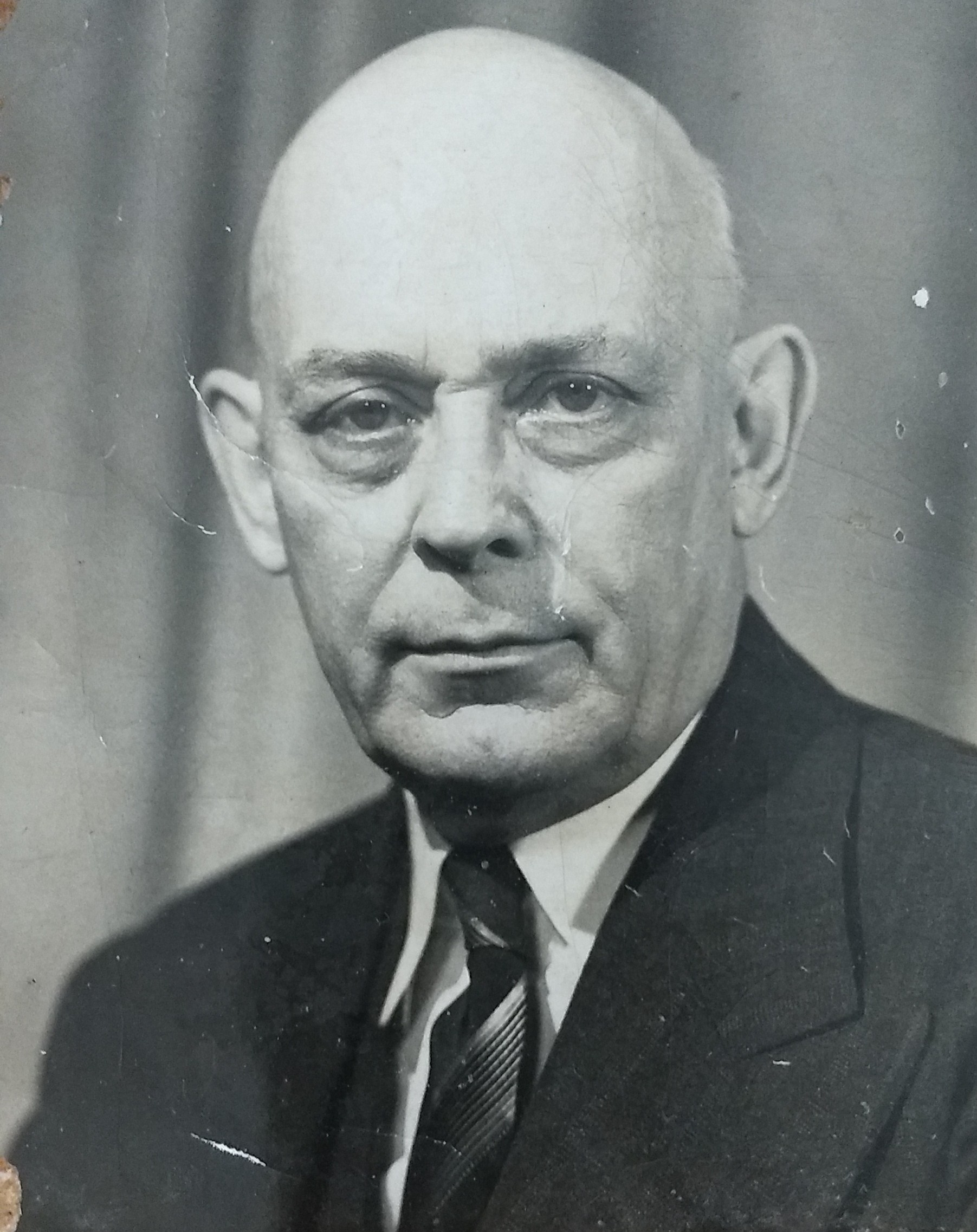 photo of the author's great-grandfather, Robert Frank